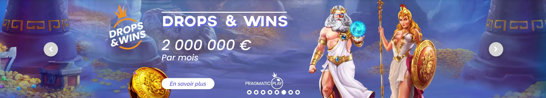 Drop and Wins 77Jackpot Casino